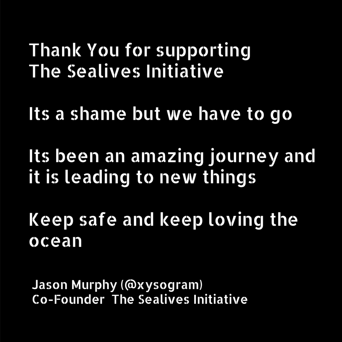 It’s Time for Us to Go–Keep Loving the Ocean